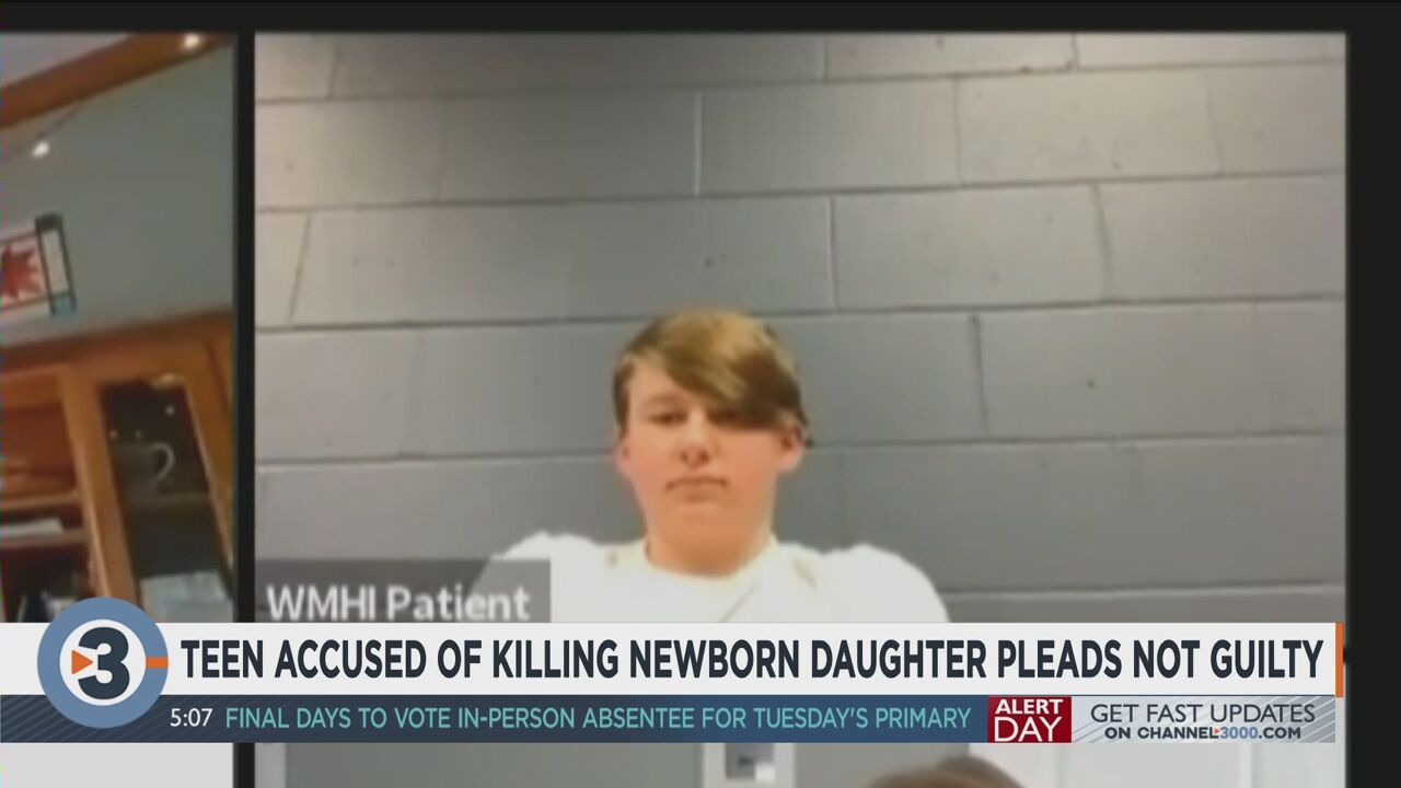 Teen father accused of killing newborn daughter pleads not guilty, headed  to trial | Crime news | channel3000.com