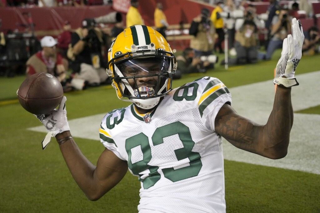 Already without Davante Adams, Packers lose another receiver