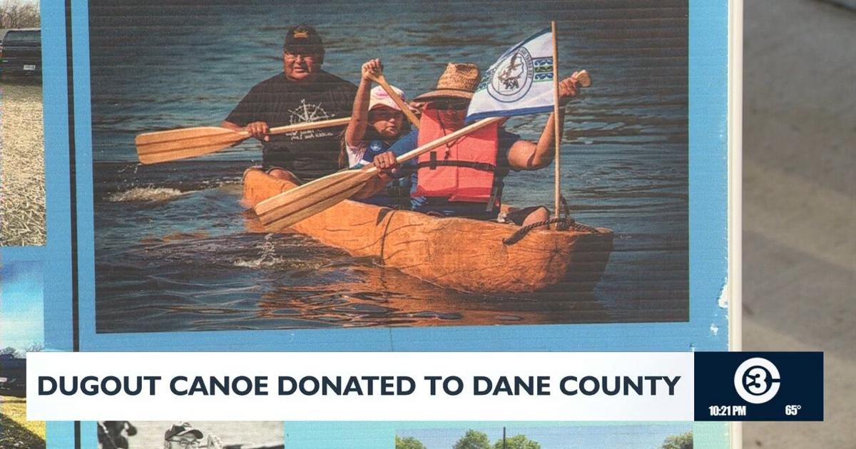 Ho-Chunk Nation celebrates dugout canoe donation in Dane County