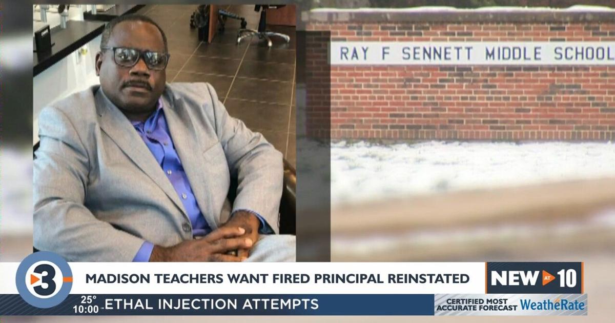 Madison teachers tell school board they want fired principal reinstated ...