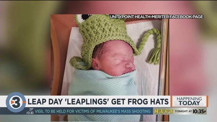 Babies born on Leap Day at Unity Point Health Meriter get adorable