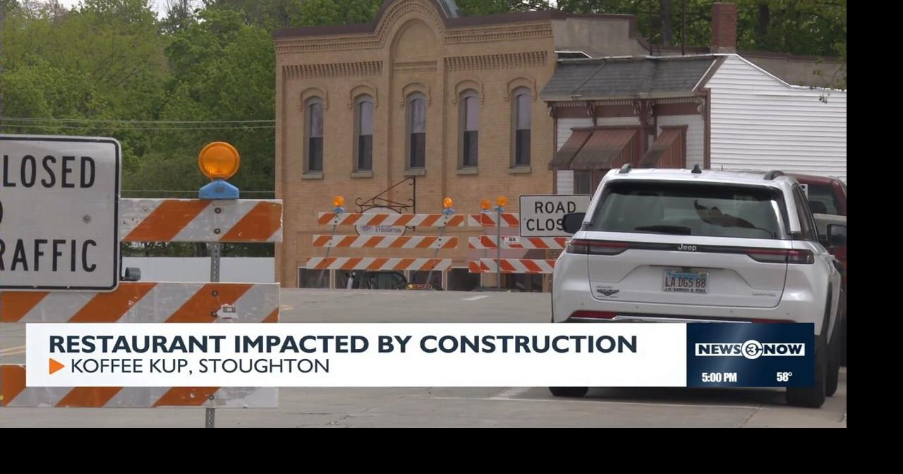 Restaurant owner says road construction is hurting business