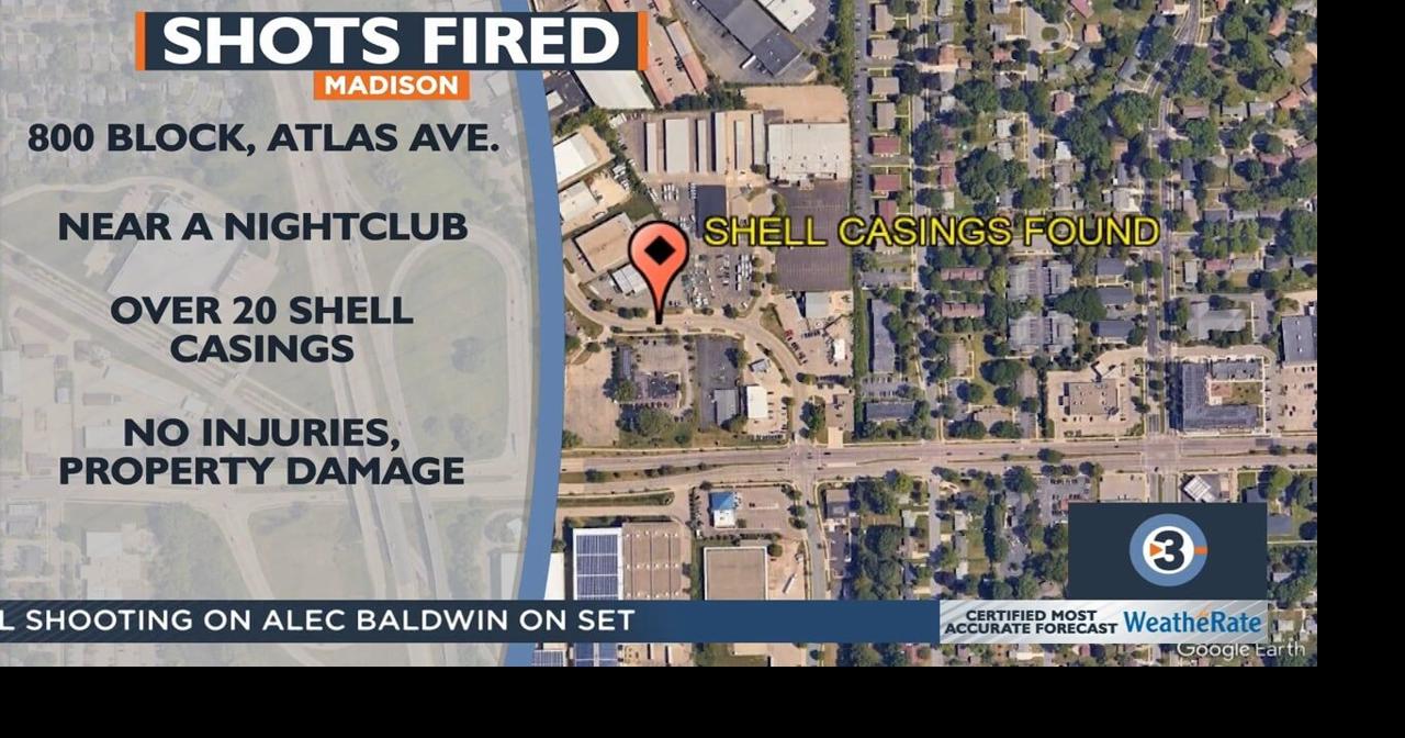 Over 20 shell casings recovered after shots-fired call at Madison ...