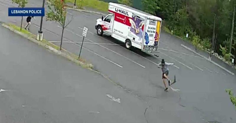 Man describes animal attack caught in viral video