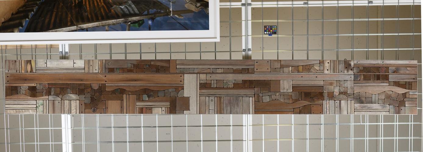 George Morrison’s “Wood Collage: Landscape”