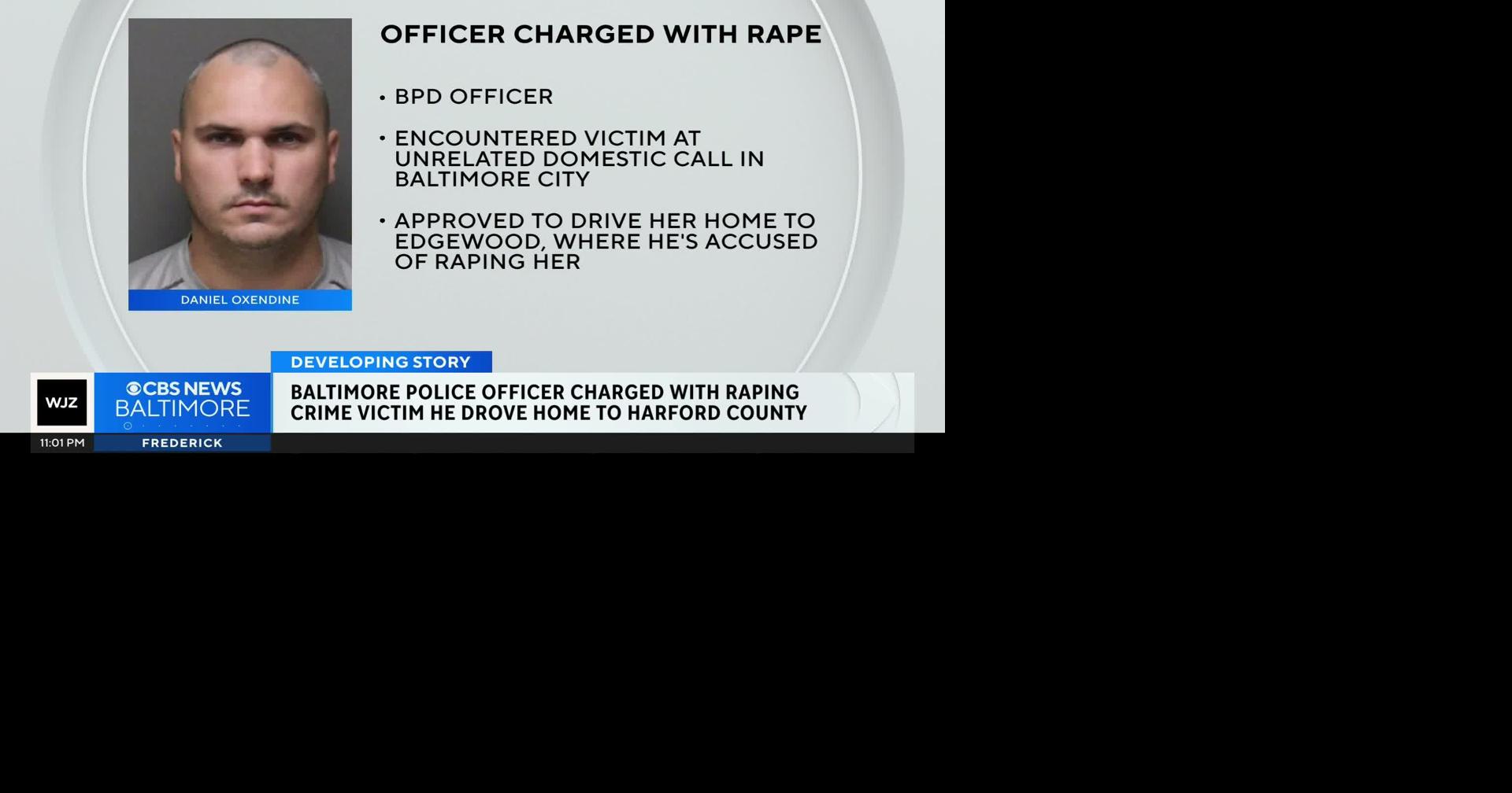 Baltimore Officer Daniel Oxendine Arrested in Rape Case