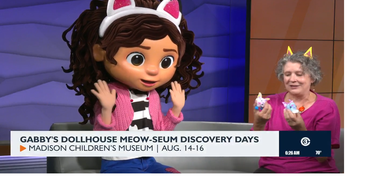 Gabby's Dollhouse MEOWseum Discovery Days comes to Madison Children's Museum