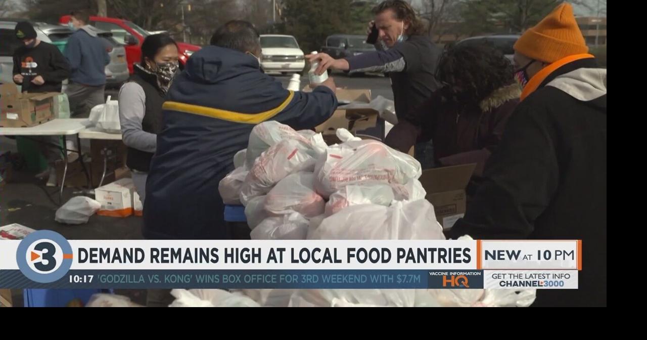 One year into pandemic, Madisonarea food pantries continue to serve twice the number of