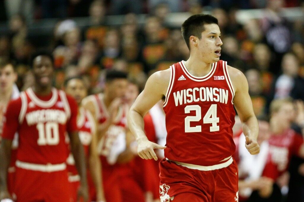 With his Pipeline protest, Wisconsin's Bronson Koenig gains a heartfelt  Brewers admirer