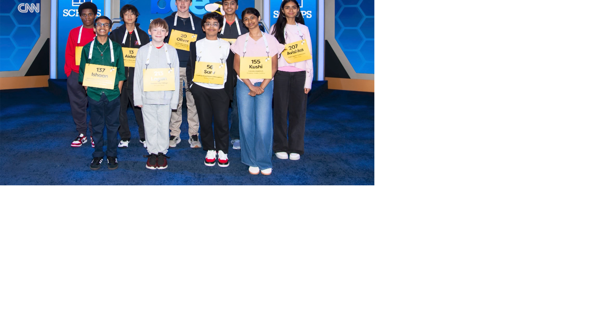 Meet the winner of the National Spelling Bee