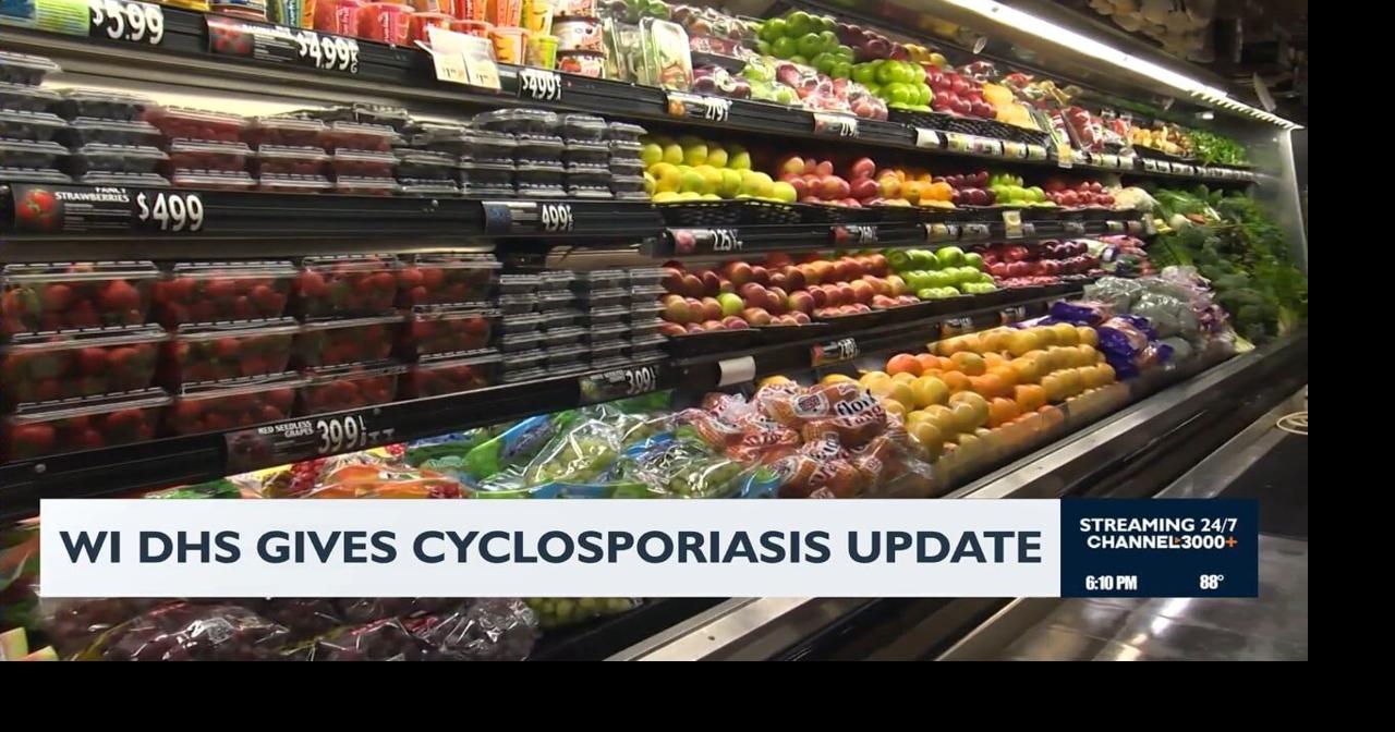 Wisconsin reports 61 cyclosporiasis cases, mostly from international travel