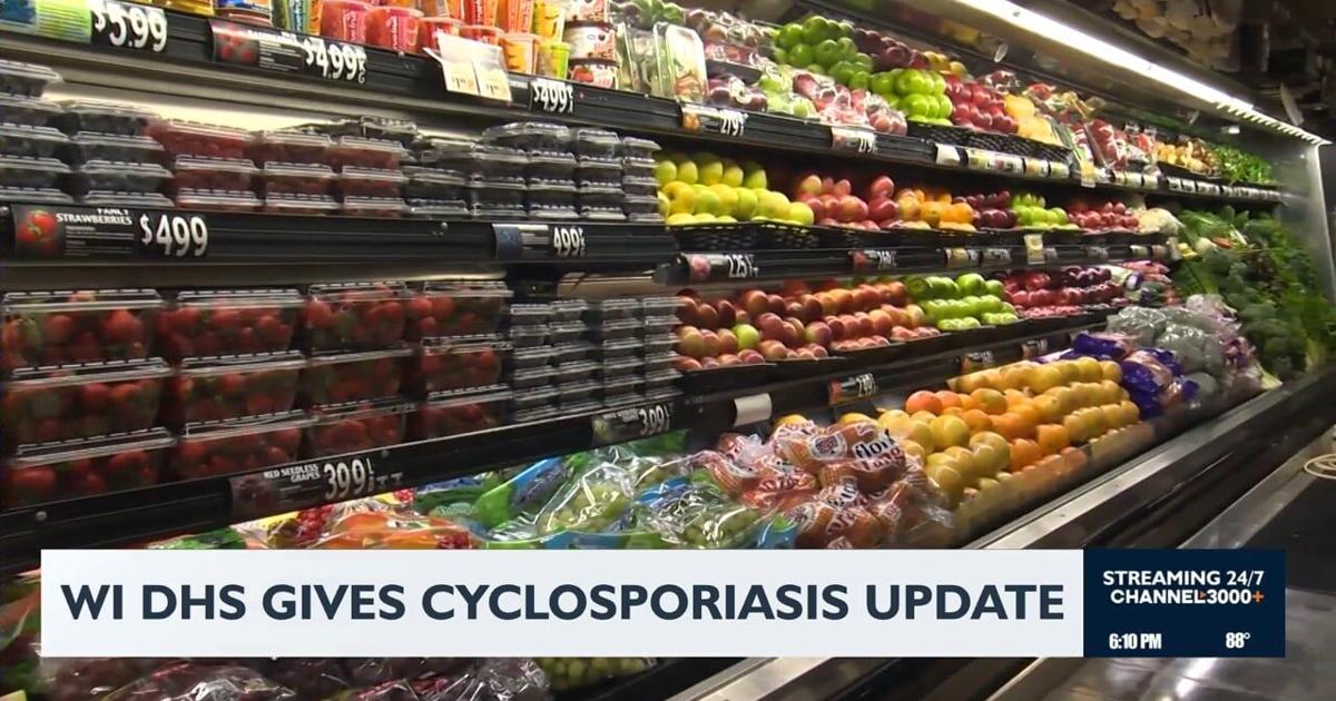 Wisconsin reports 61 cyclosporiasis cases, mostly from international travel