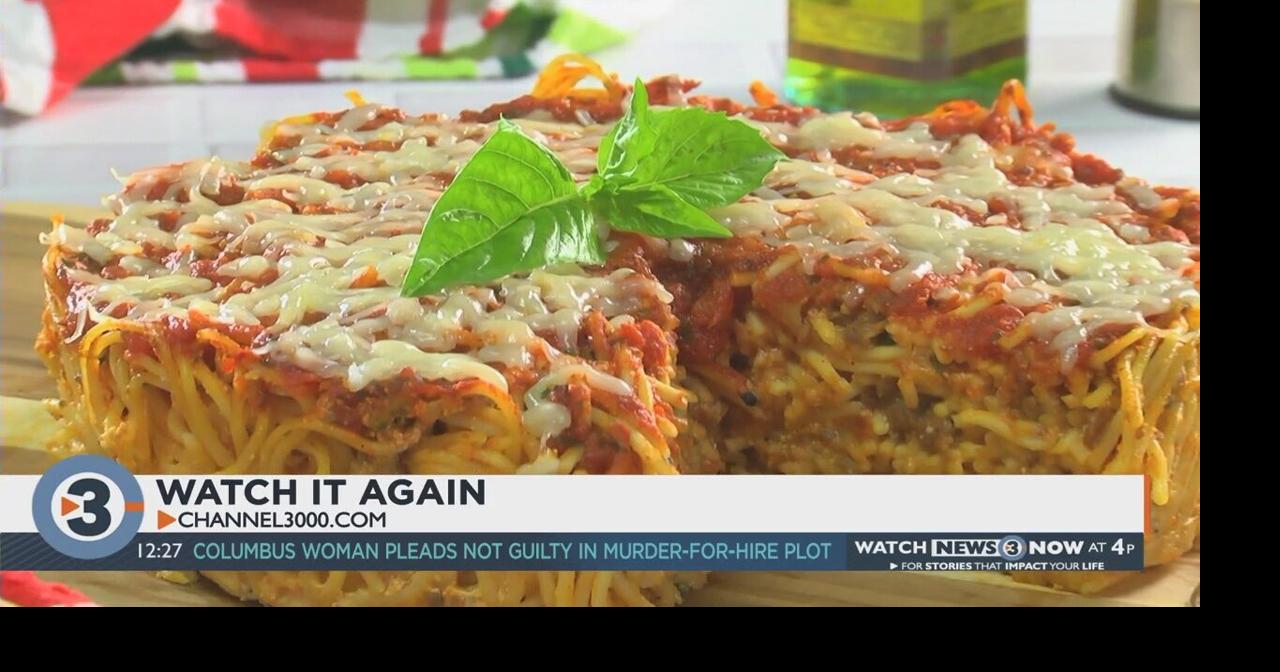 Mr. Food Baked Spaghetti Cake Food & Recipes