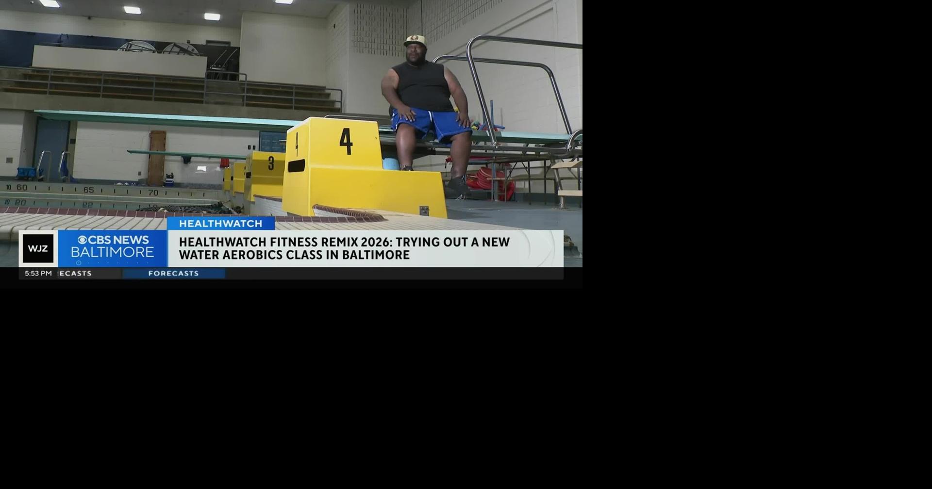 Water aerobics gets a high-energy makeover