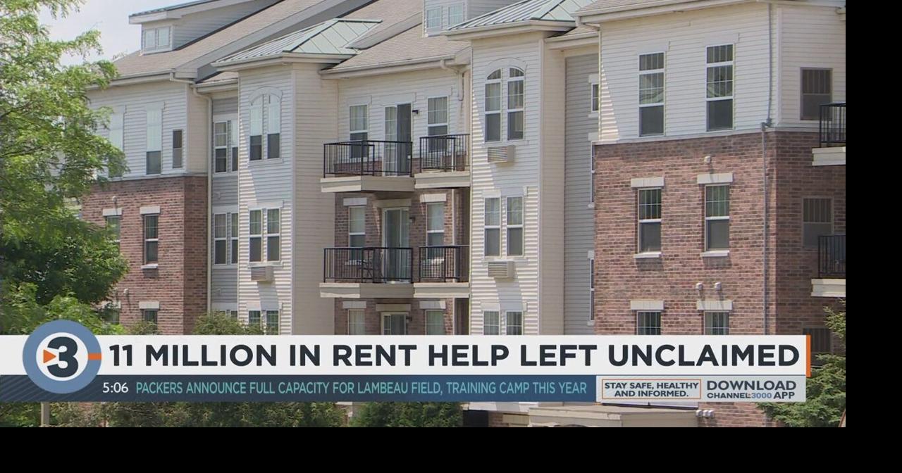Over 10 million in rent assistance is still unclaimed in Dane County