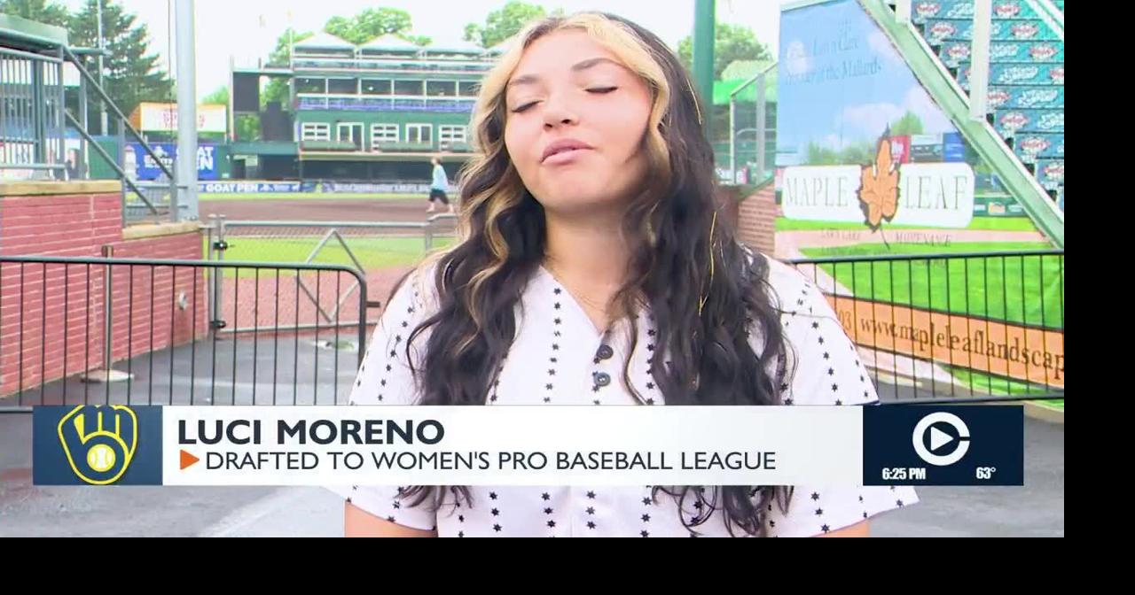 Madison native Luci Moreno to throw out first pitch at Brewers game after being drafted in PWBL