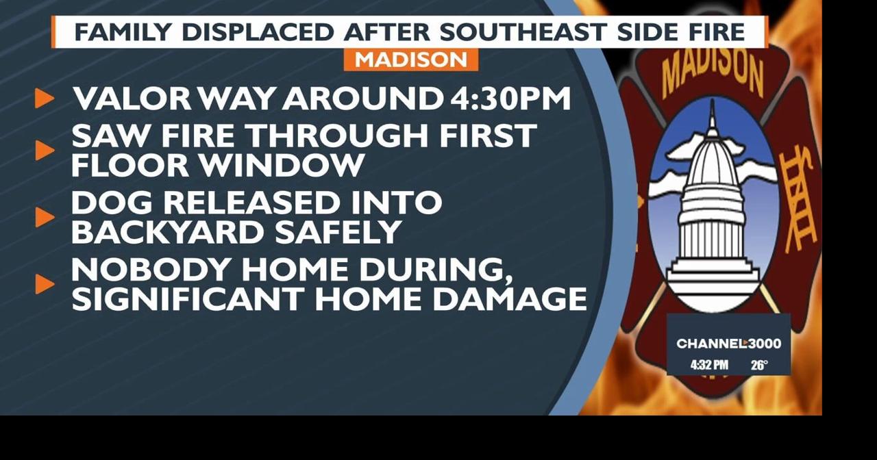 Family displaced after Madison fire | Video | channel3000.com