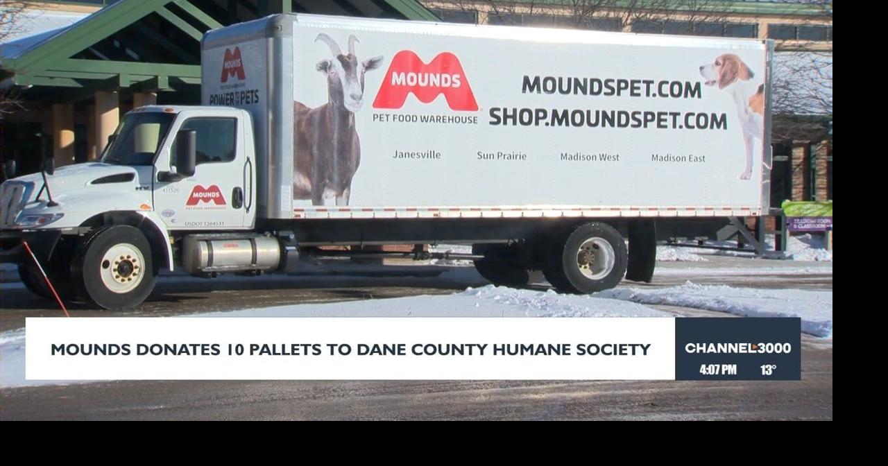Dane County Humane Society receives massive holiday donation from Mounds Pet Food Warehouse | News