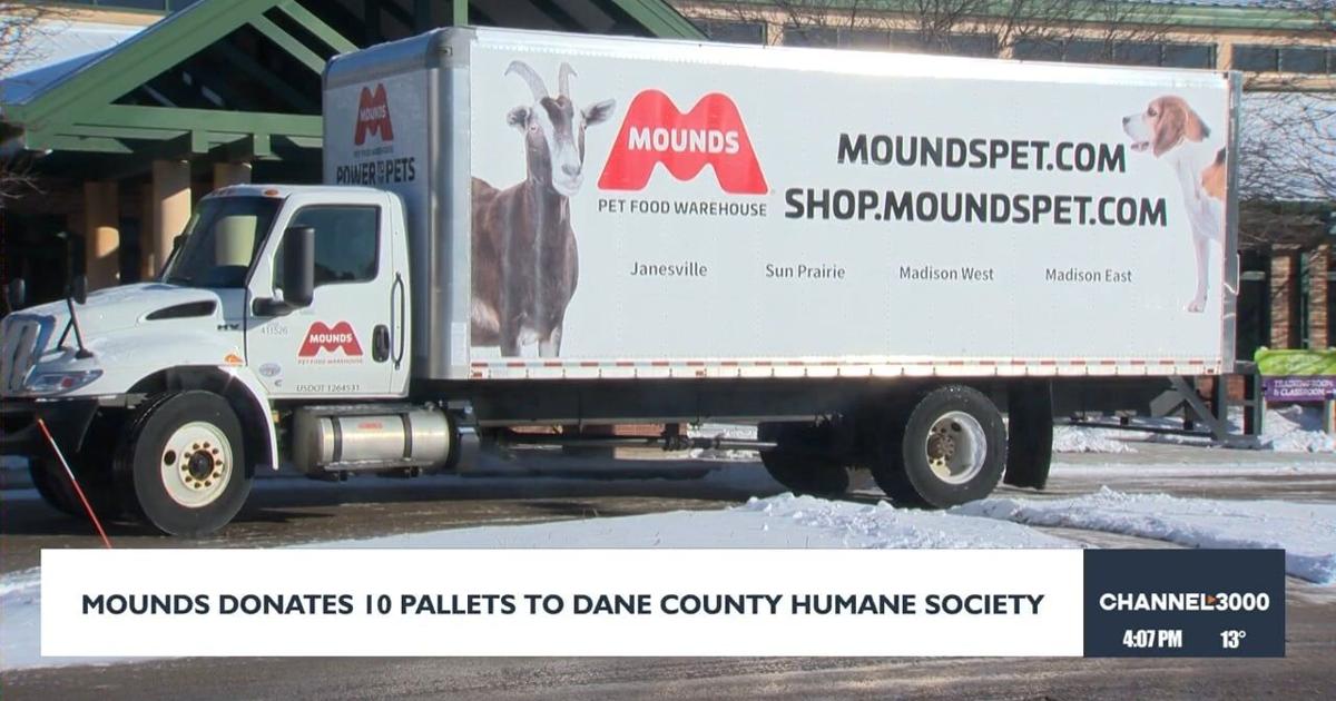 Dane County Humane Society receives massive holiday donation from Mounds Pet Food Warehouse | News Dane County Humane Society receives massive holiday donation from Mounds Pet Food Warehouse | News
