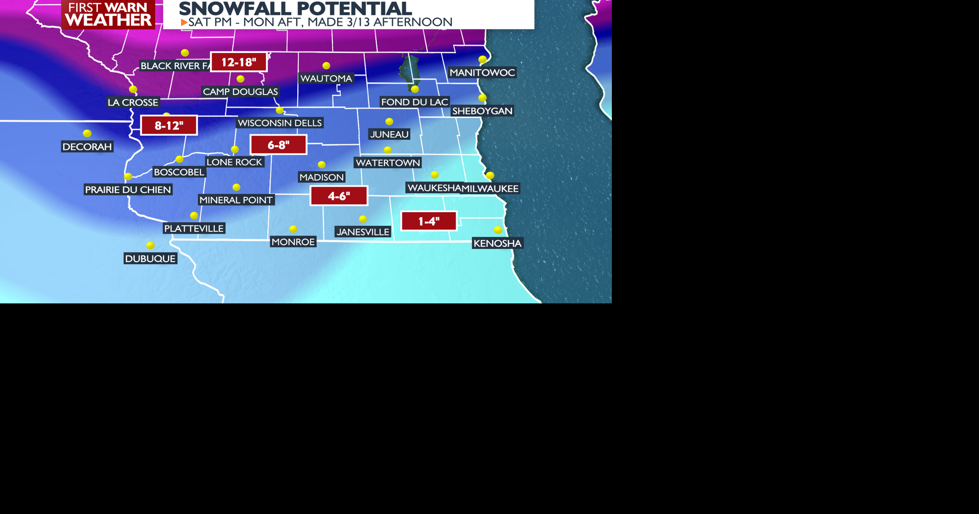 March 14th Evening Forecast 2 | Video | channel3000.com