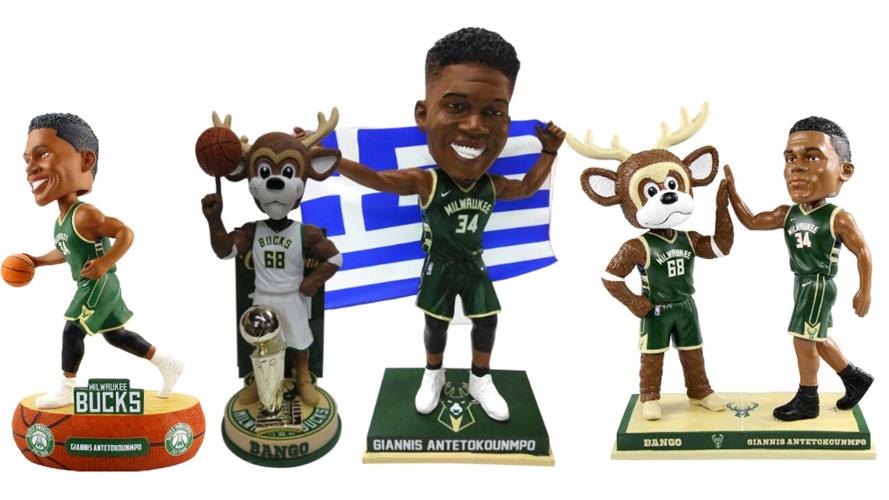 Milwaukee Brewers to feature Bucks Giannis Antetokounmpo in bobblehead