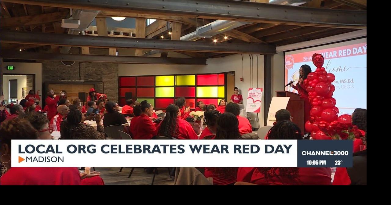 Madison organization celebrates Wear Red Day to combat heart disease ...