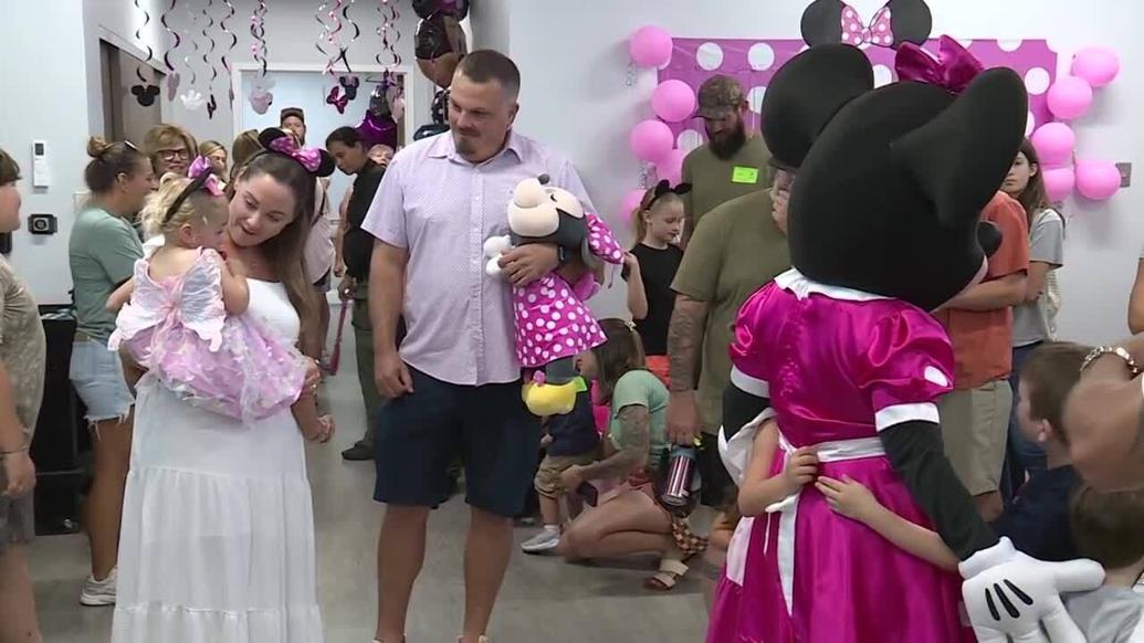 Mother reunites with fire rescue crew who saved her toddler from Easter ...