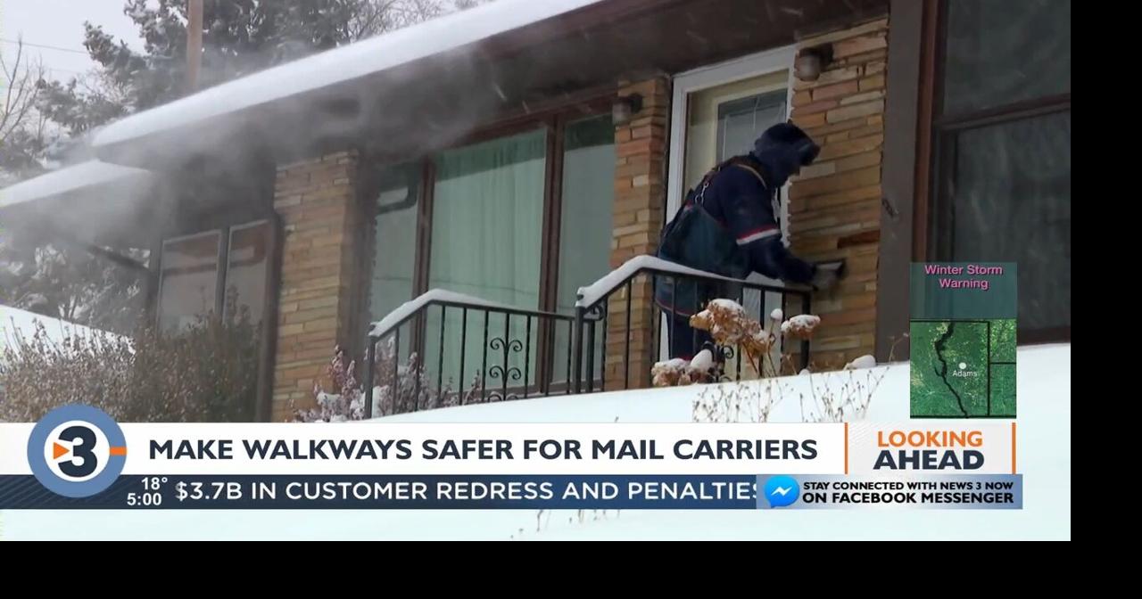 Help mail carriers by clearing snow and ice around your mailbox | Local ...