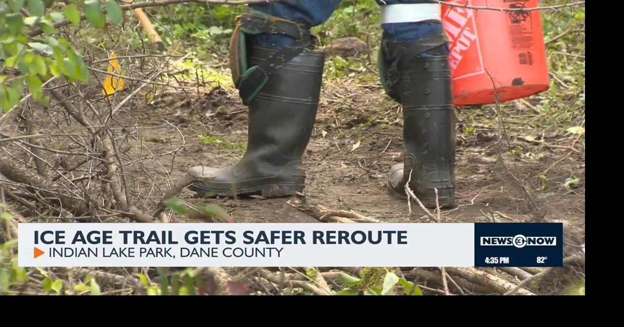 Ice Age Trail gains safer dedicated route at Indian Lake Park