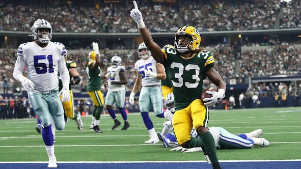 Aaron Jones nominated for Walter Payton NFL Man of the Year Award