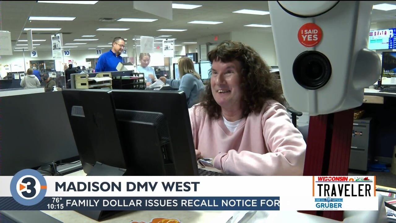 Madison DMV photographer makes dreaded trip something to smile 