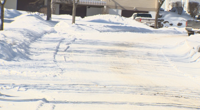 Snow plow drivers continue work around the clock to clear snow covered ...