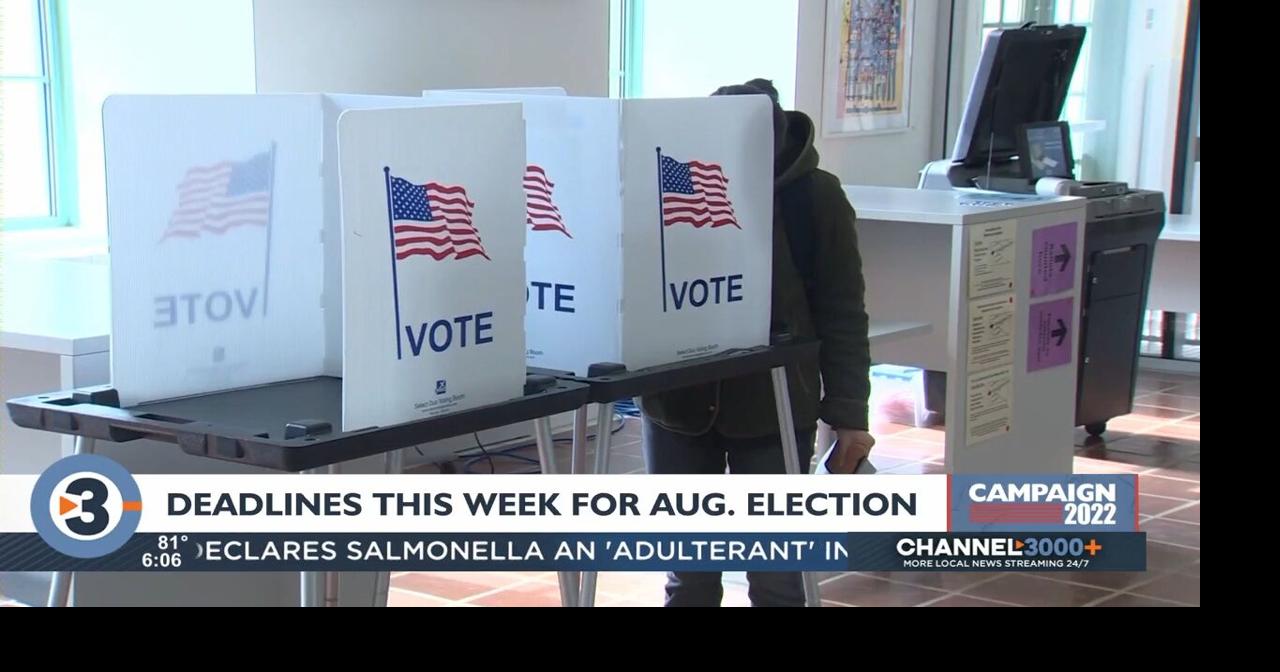 Thursday marks absentee deadlines for August primary | Elections ...