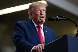 Trump Reportedly Intensifies Rhetoric Against Democratic Senate Candidate in Michigan