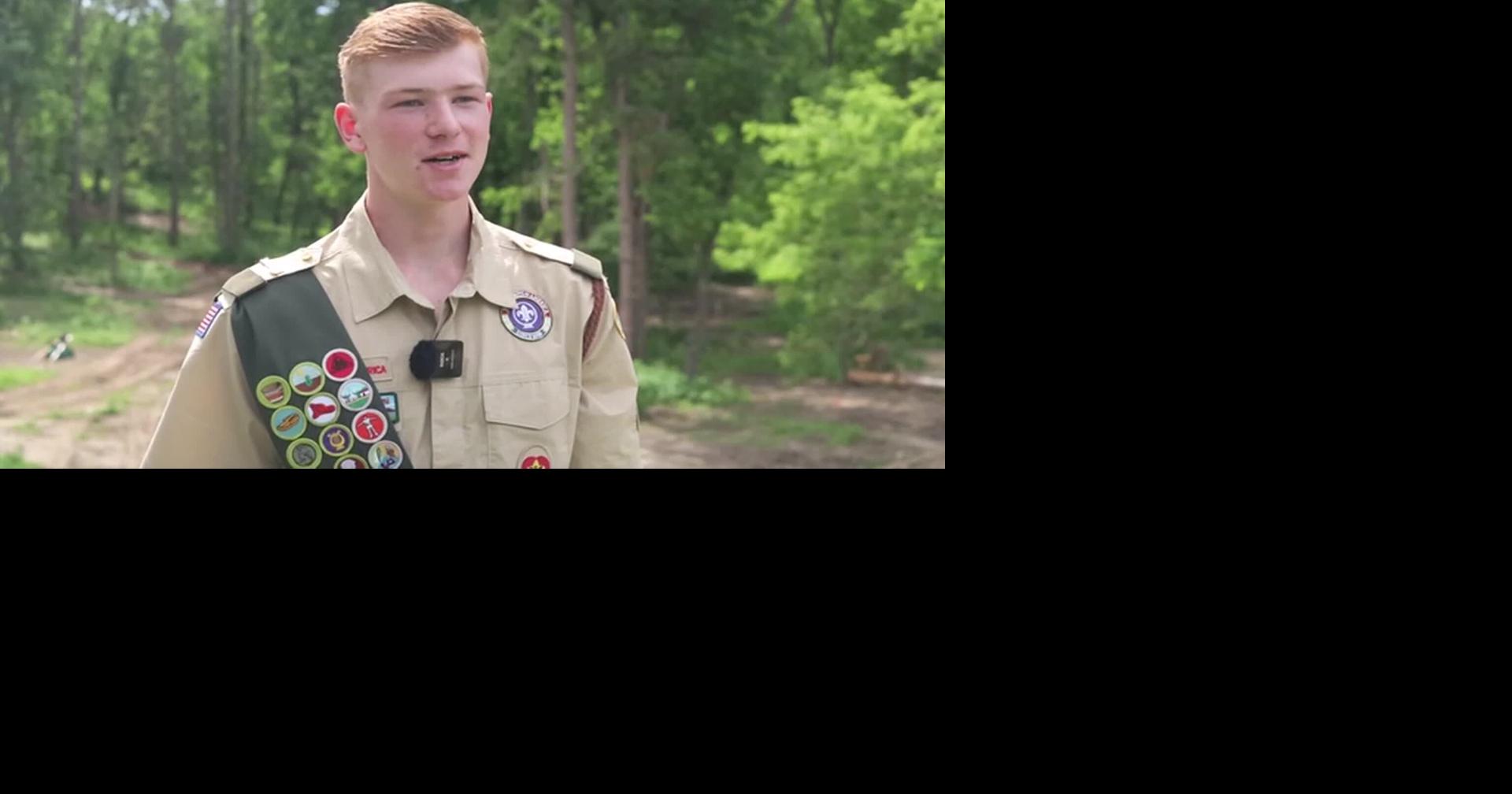 Teen nears completion of bike skills park as part of Eagle Scout project
