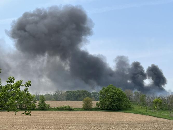 Fire at Columbia County Recycling and Solid Waste Center started with ...