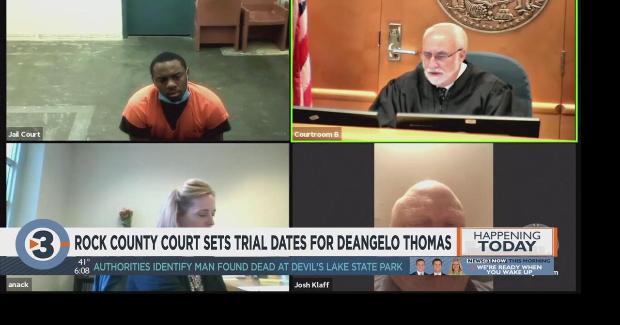 Rock County Court sets trial dates for man connected to 2018 double