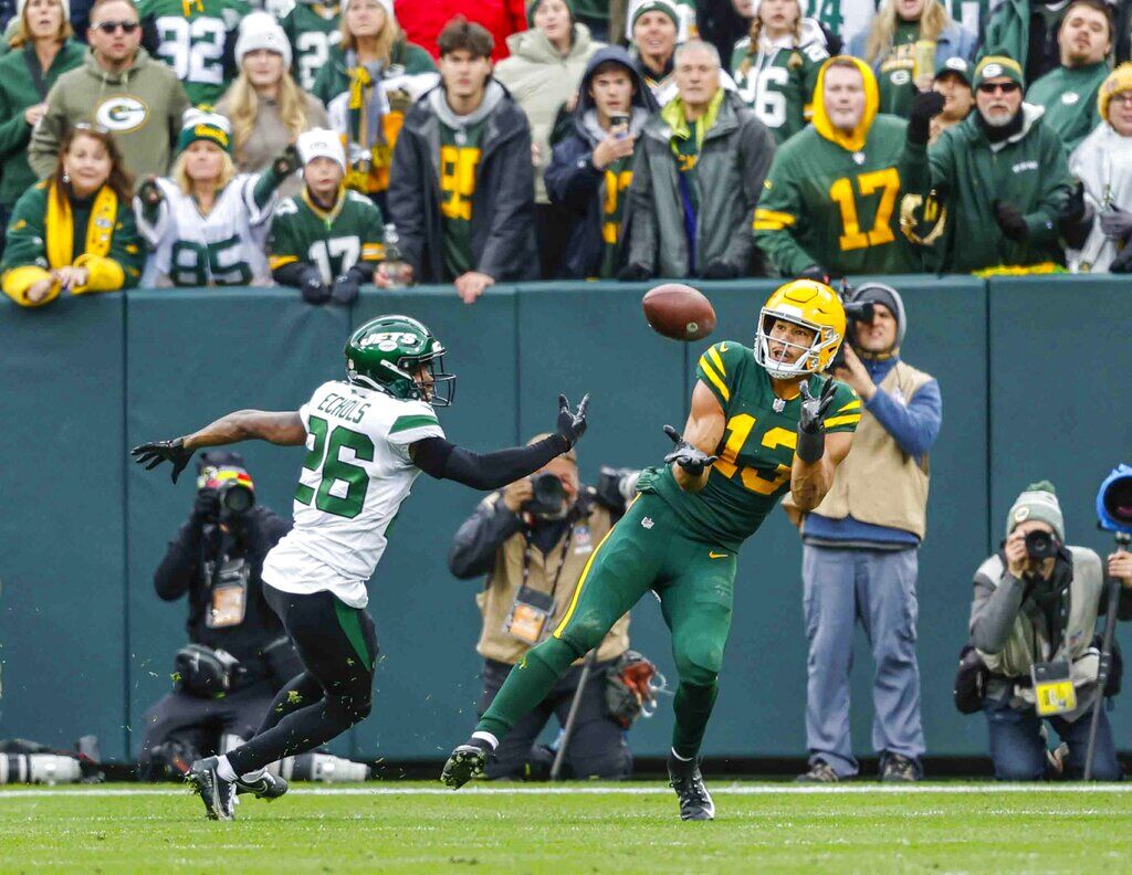 WR Allen Lazard signs a 4-year deal with the New York Jets: Will