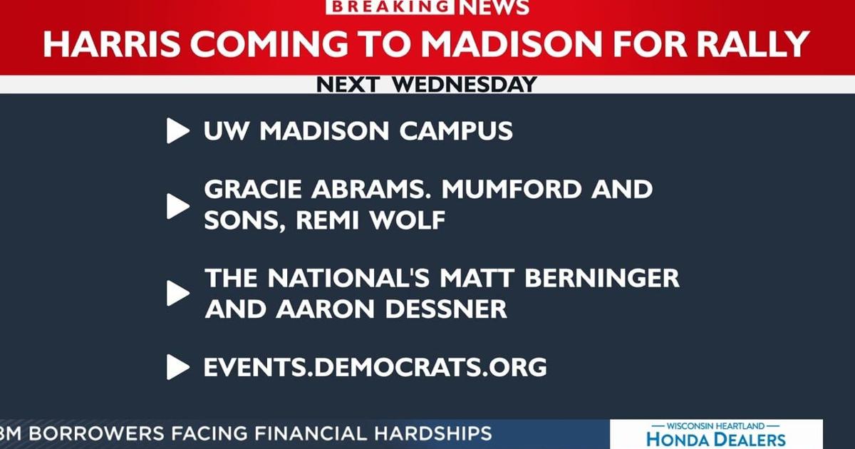 Harris coming to Madison for rally | Video | channel3000.com