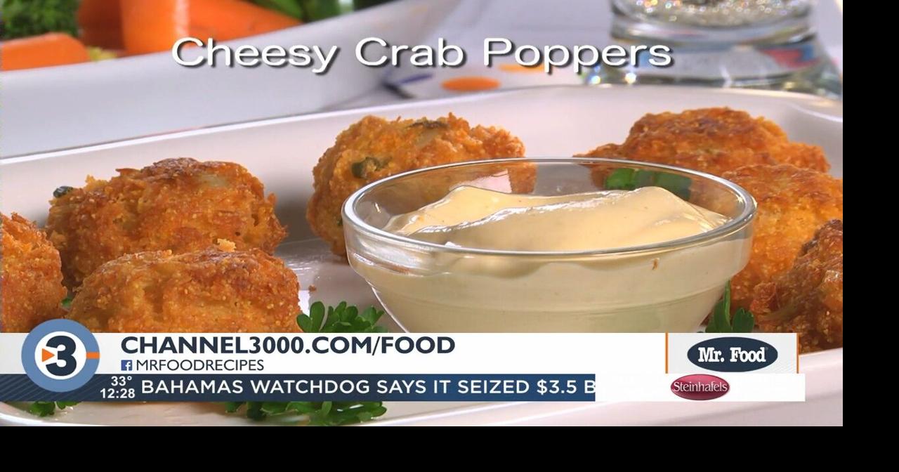 Mr. Food Cheesy Crab Poppers Food & Recipes