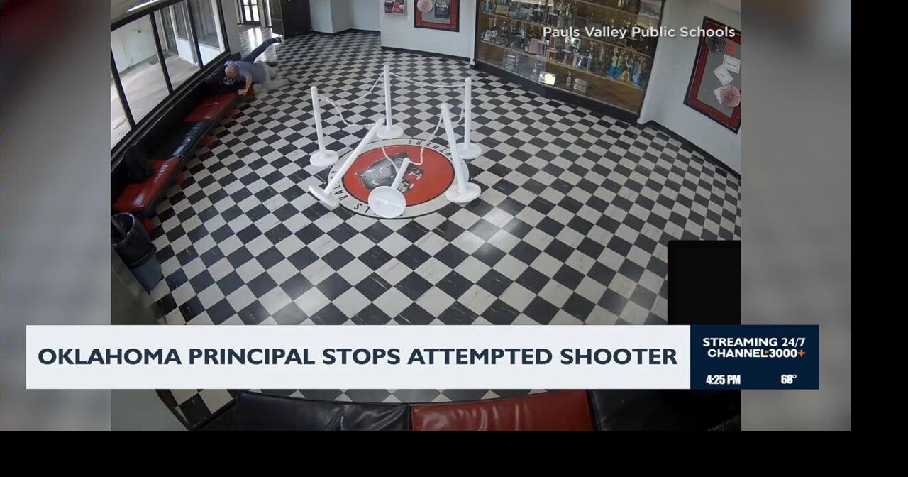 Oklahoma principal stops attempted shooter | Video | channel3000.com