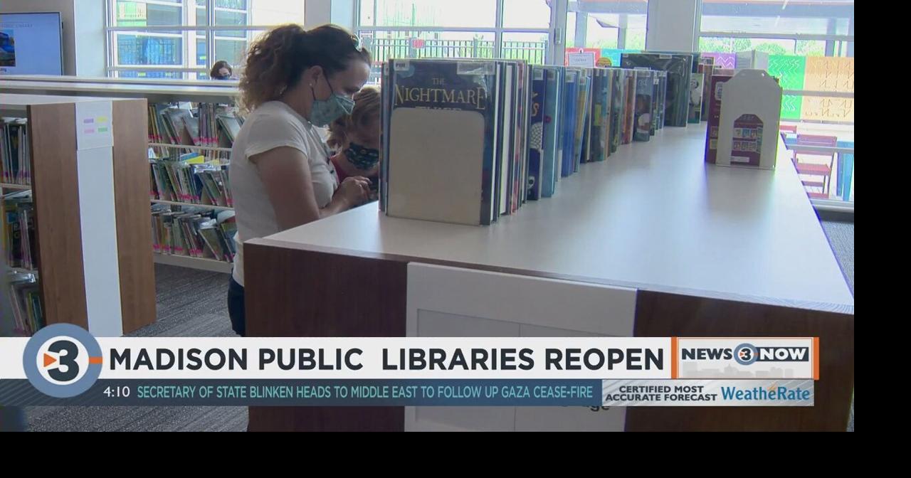 Book lovers, parents excited as Madison libraries re-open for in-person ...