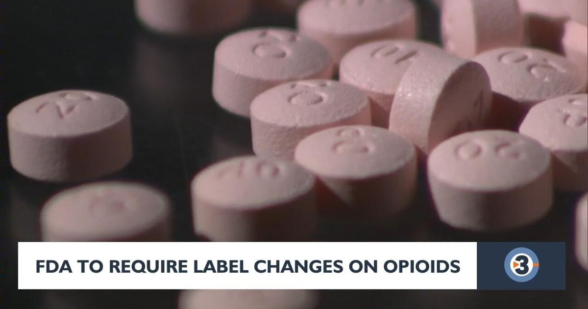 Pink Opium Label FDA to require label changes on opioids | Video | channel3000.com