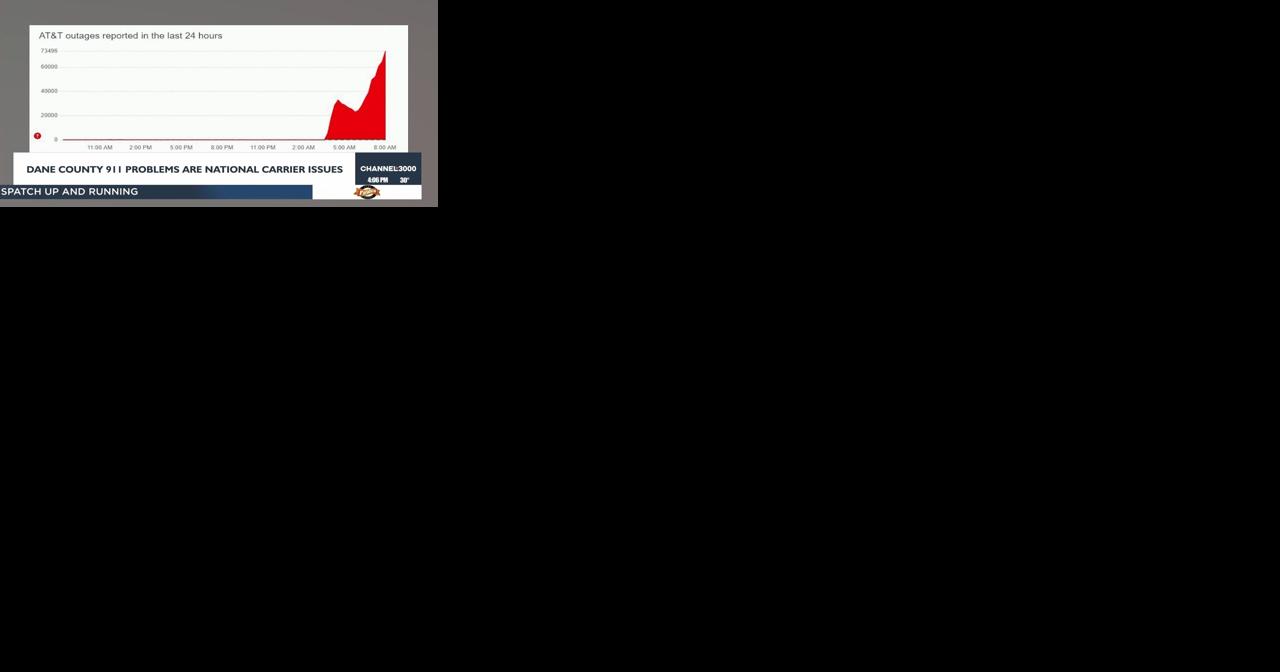 Dane County 911 problems are national carrier issues, local 911 dispatch up and running - Vimarsana News