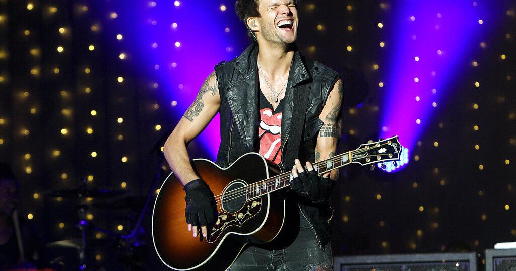 All-American Rejects performing at Wisconsin State Fair