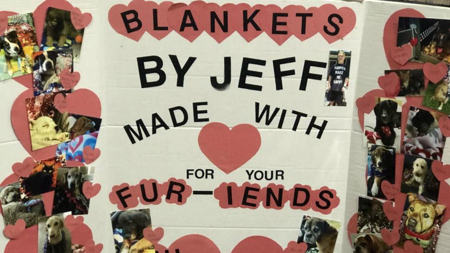 Handmade blankets offer blessing in disguise to homeless animals
