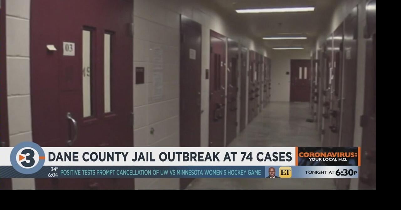 Dane County jail has largest COVID19 facility outbreak in county; one