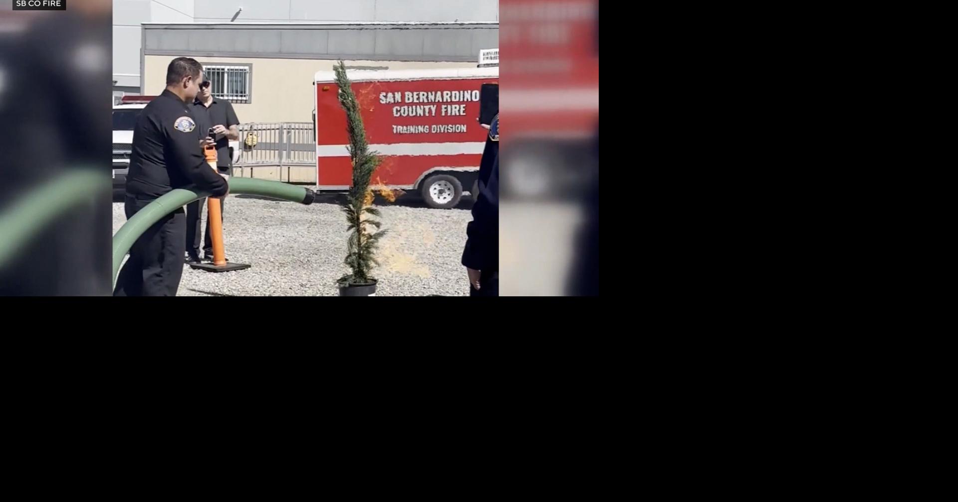 California firefighters testing sound wave technology to battle fires