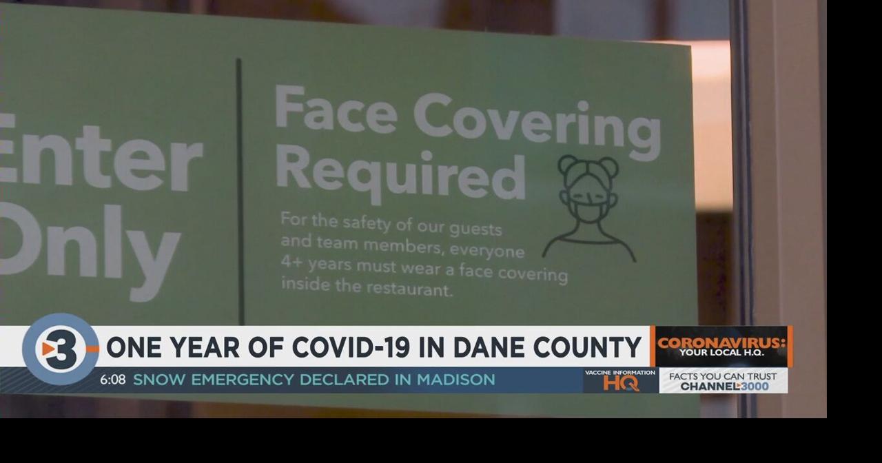 Timeline One year of COVID19 in Dane County Coronavirus news