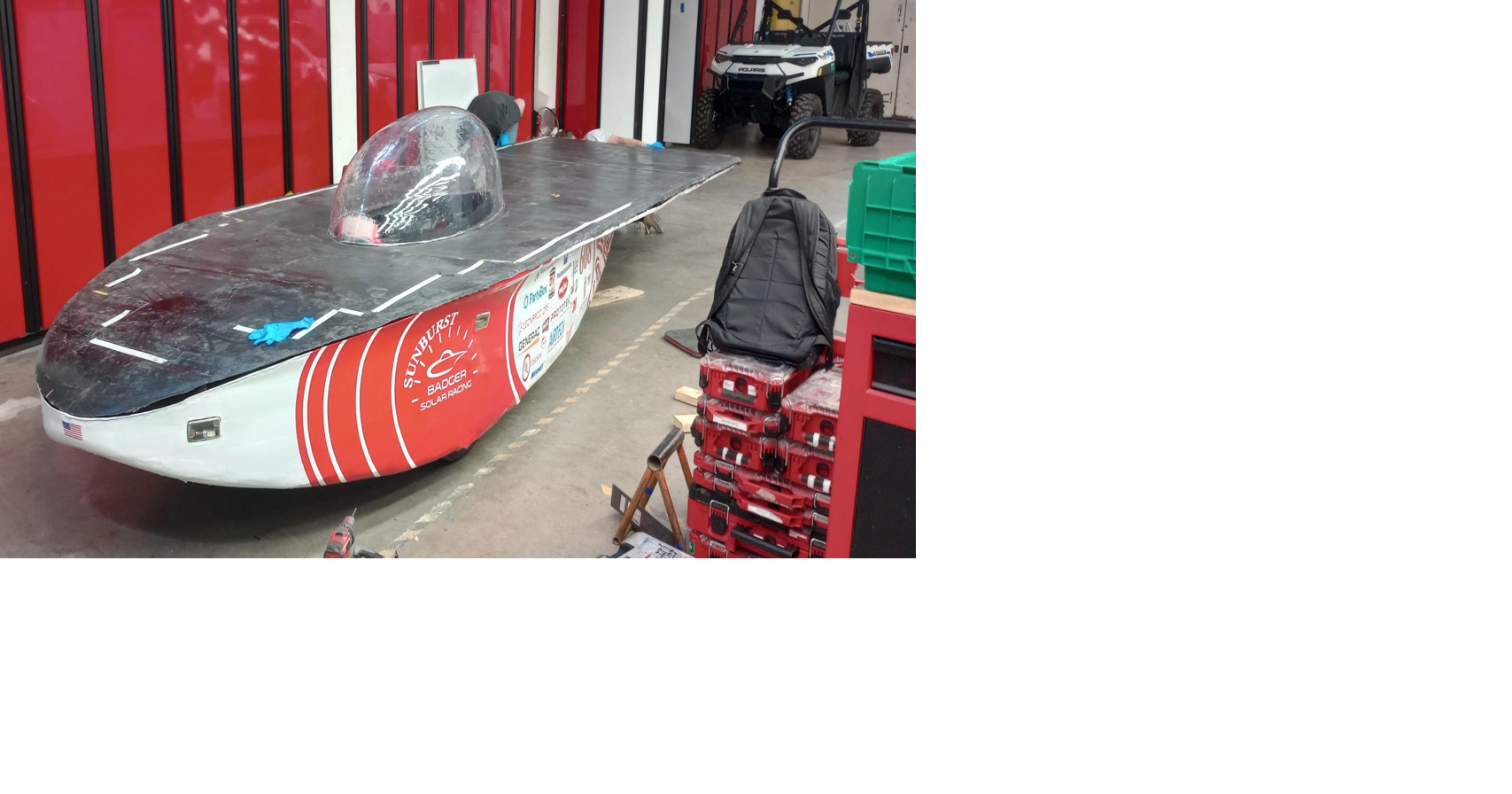 Solar-powered speed: Badgers race into the future